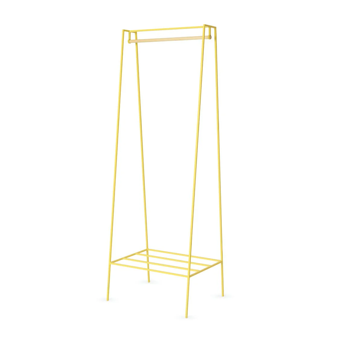 A' Clothes Rail - Pine Pole - Image 3