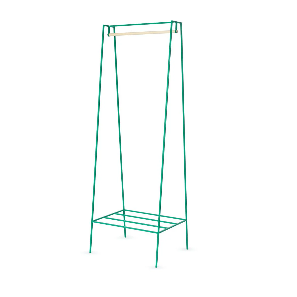 A' Clothes Rail - Pine Pole - Image 5