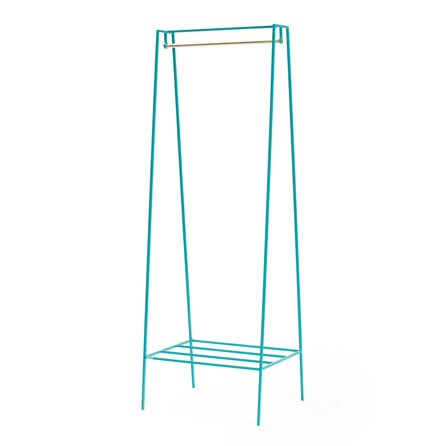 A' Clothes Rail - Brass Pole - Image 11