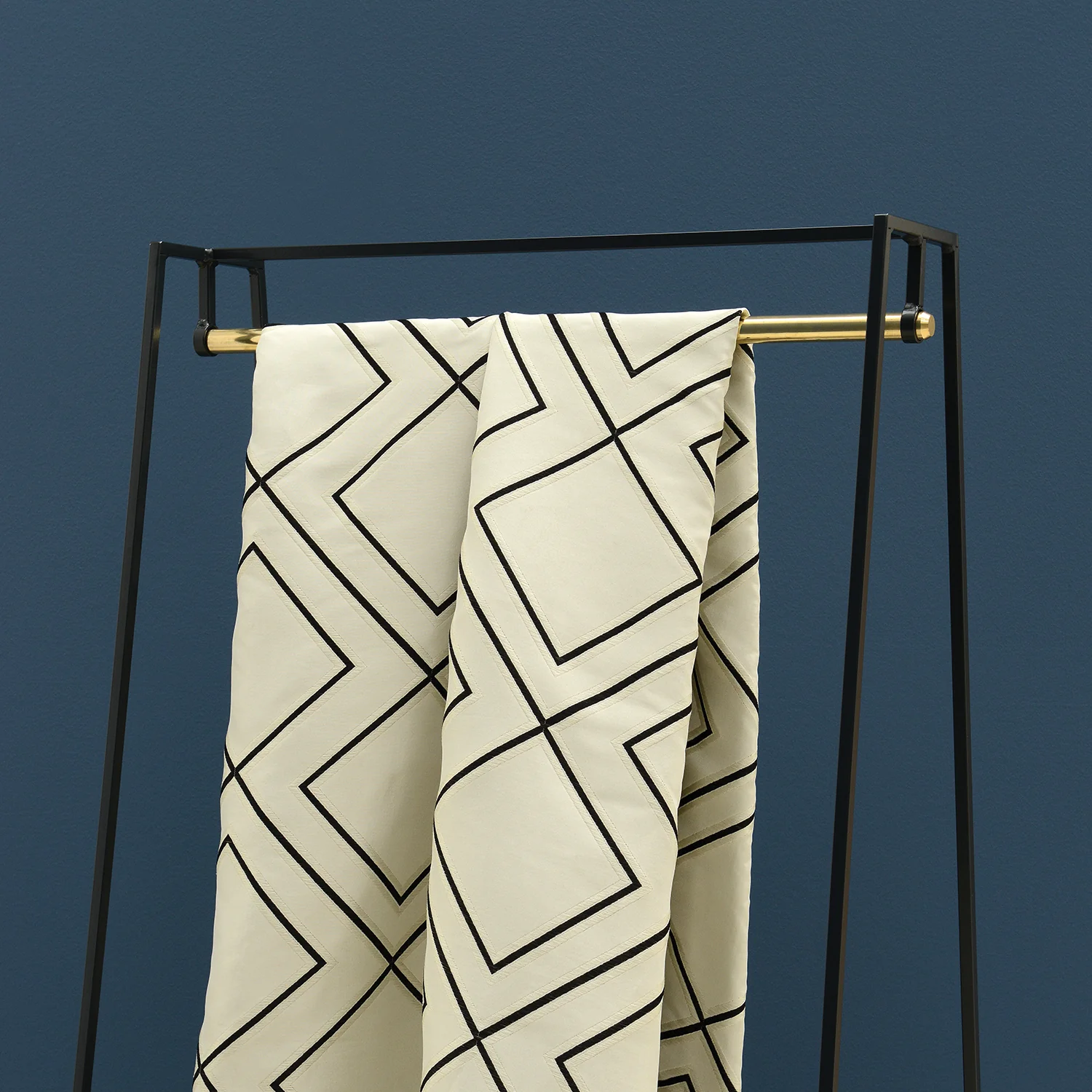 A' Clothes Rail - Brass Pole - Image 12