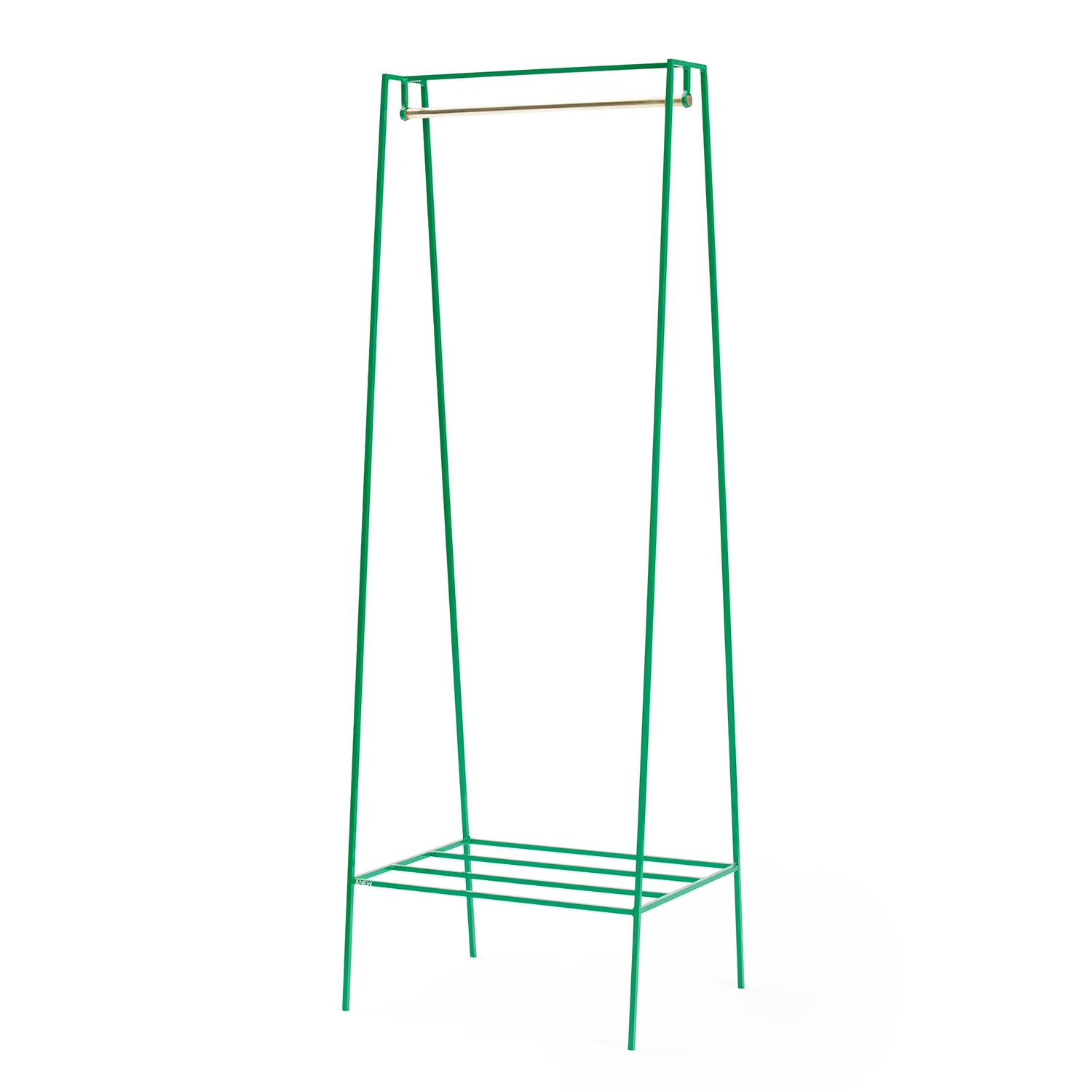 A' Clothes Rail - Brass Pole - Image 6