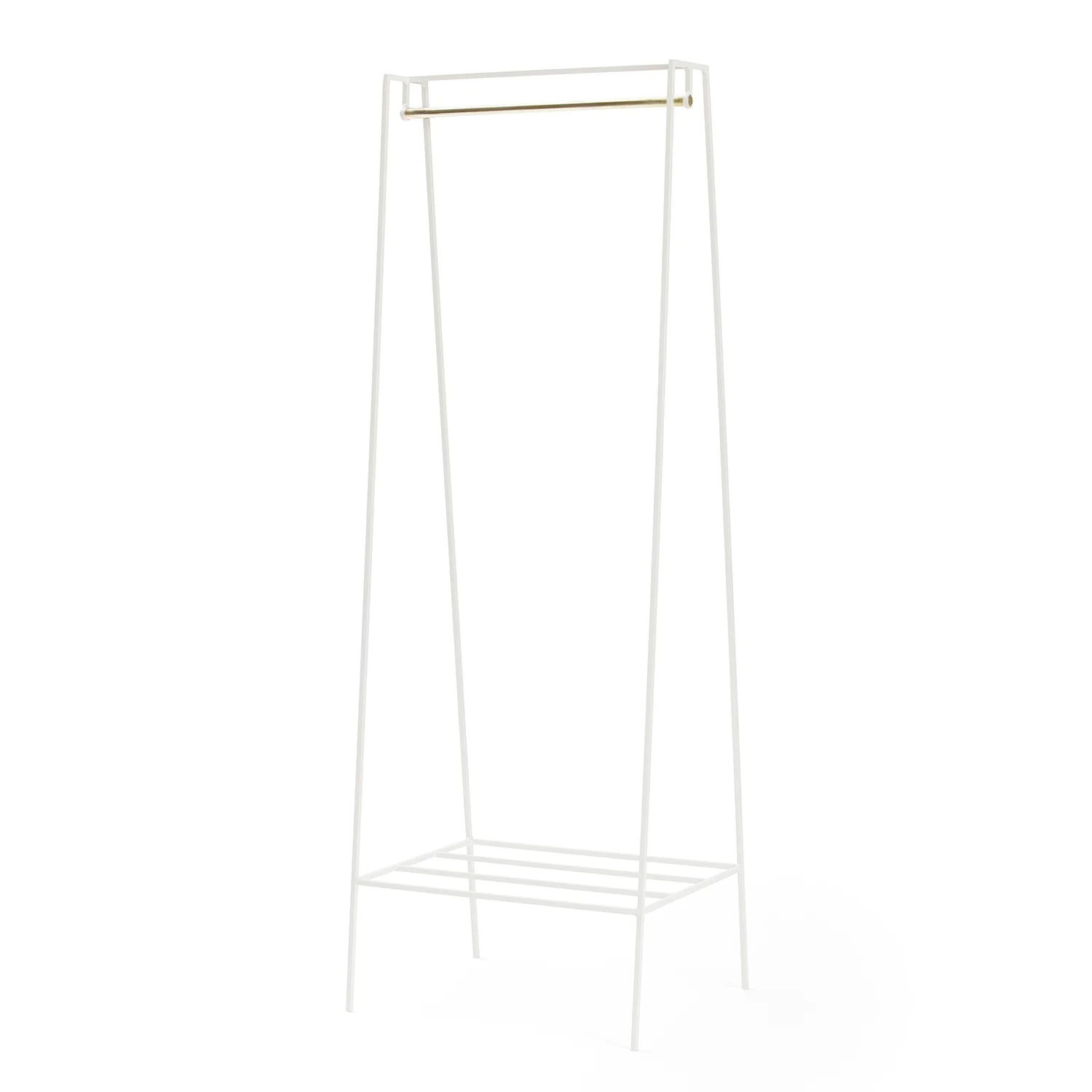 A' Clothes Rail - Brass Pole - Image 7
