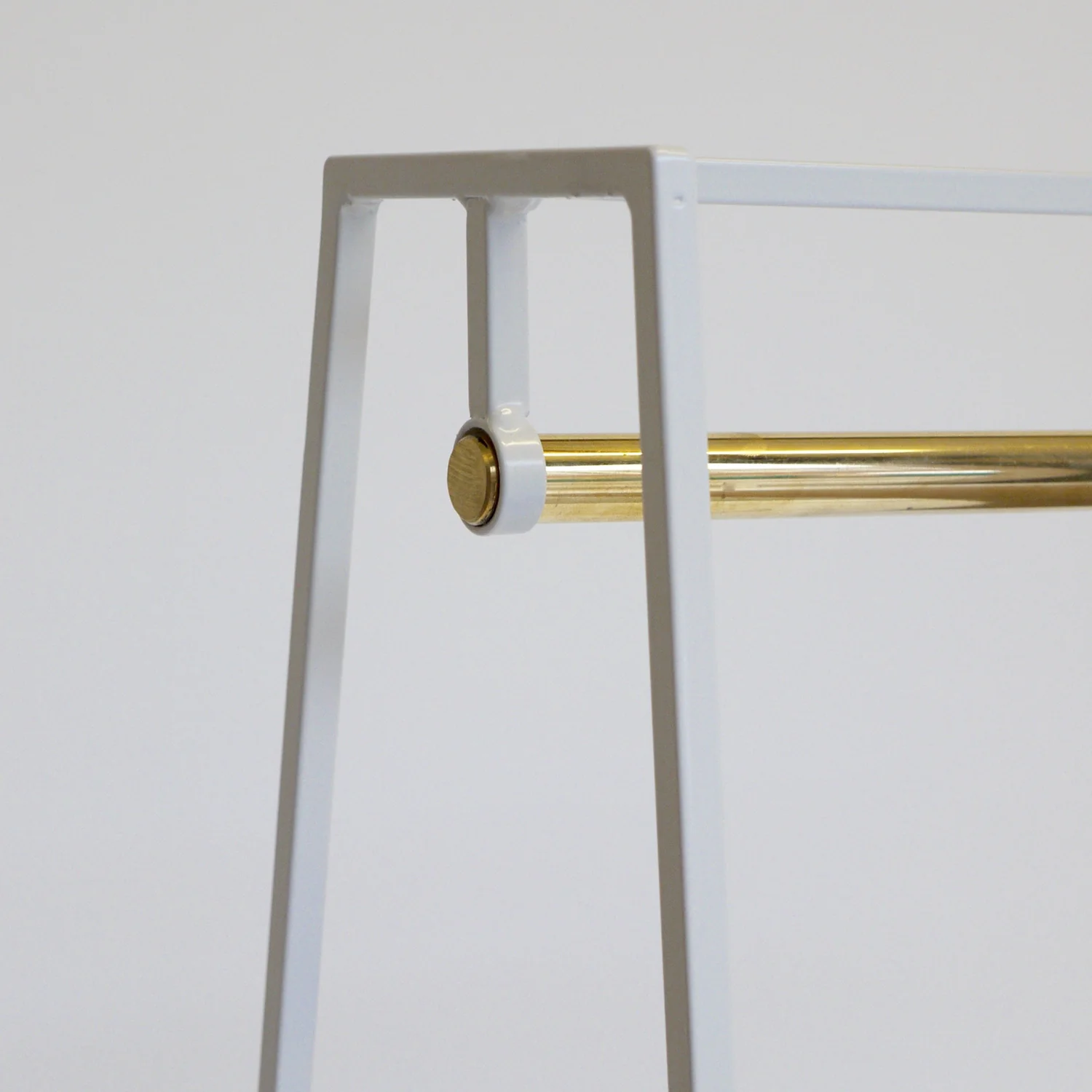 A' Clothes Rail - Brass Pole - Image 8