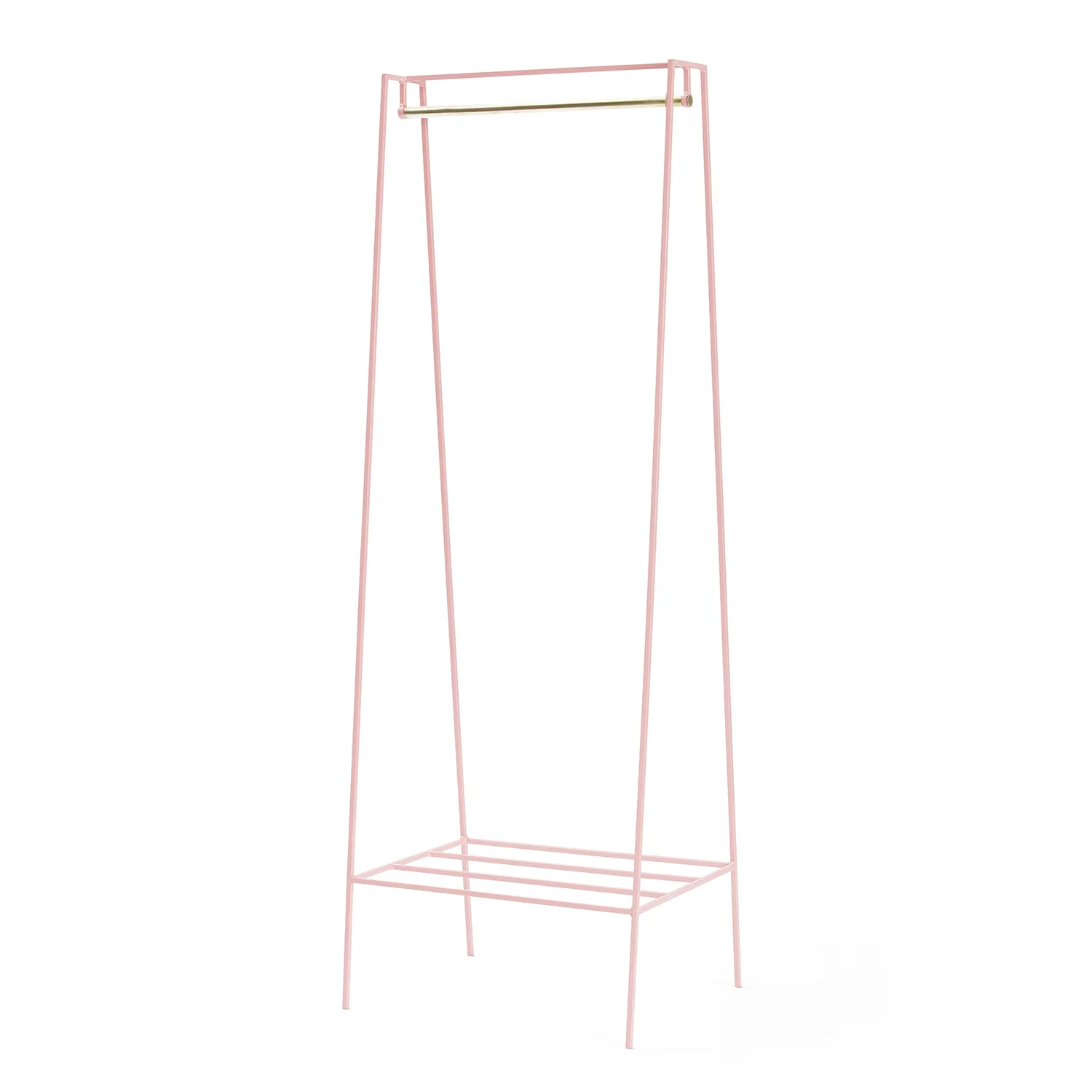 A' Clothes Rail - Brass Pole - Image 9