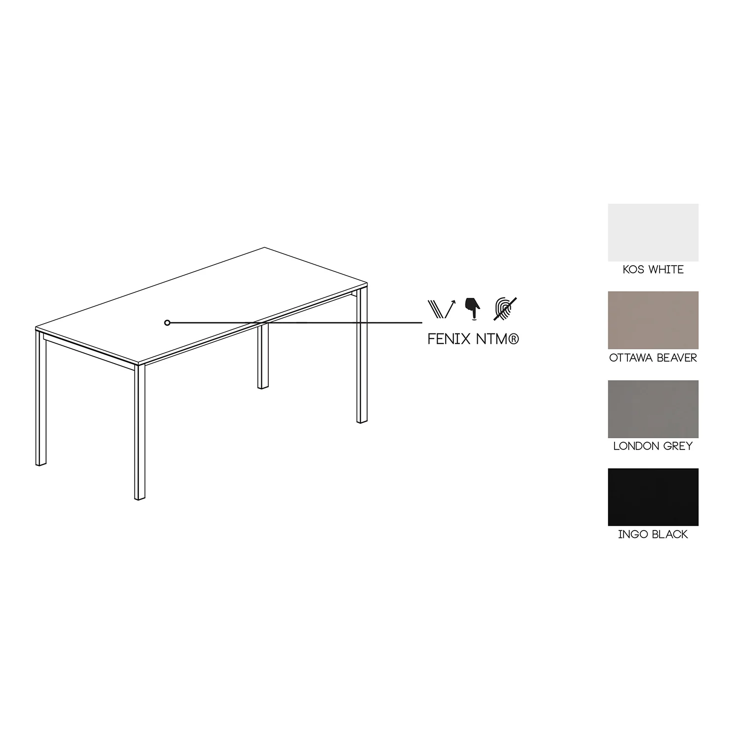 be-Easy Extendable Table 79x150–230cm - Image 7