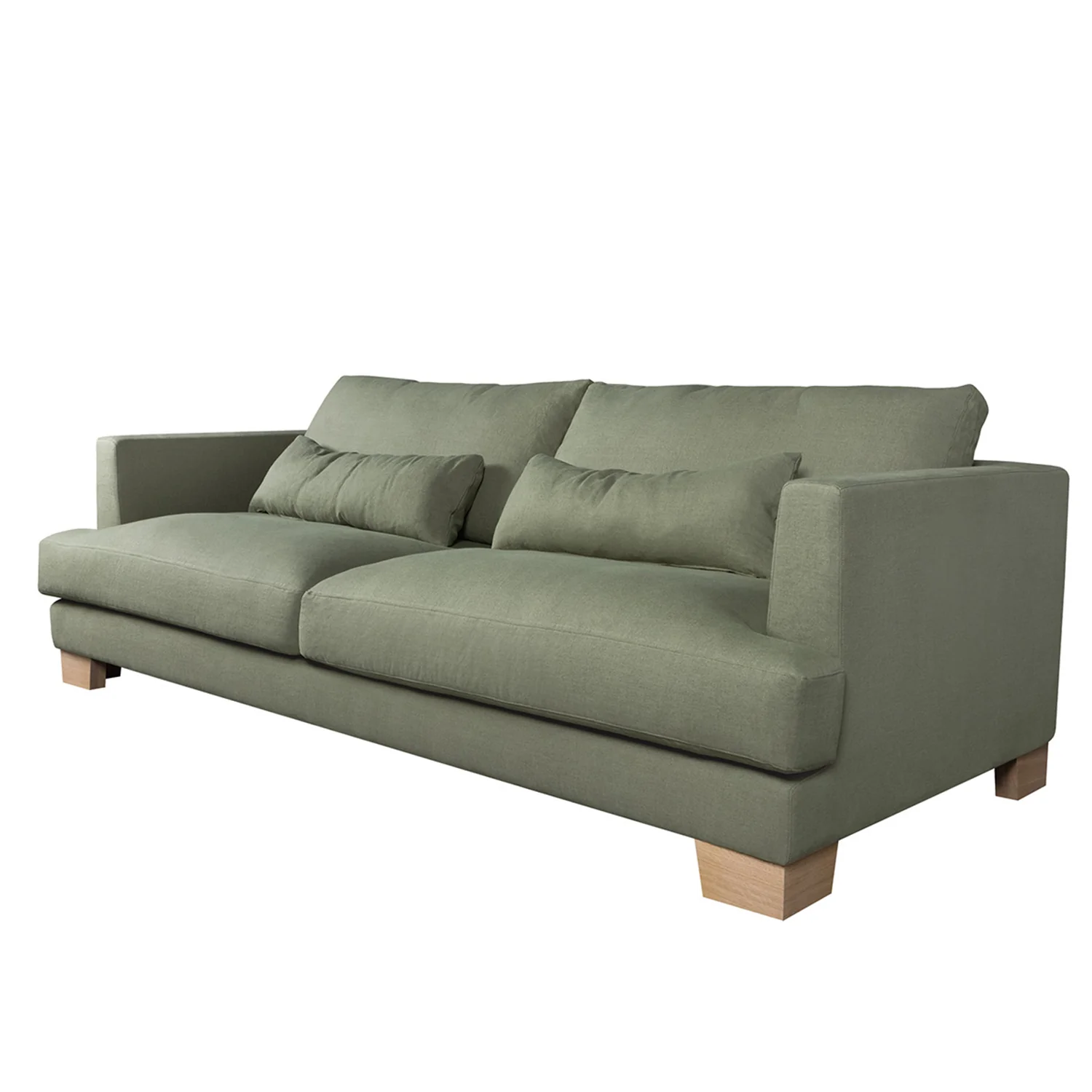 Brandon 3 Seater Sofa, Linen - Image 7