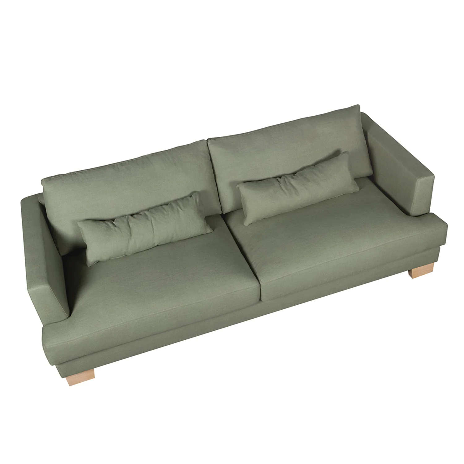 Brandon 3 Seater Sofa, Linen - Image 8