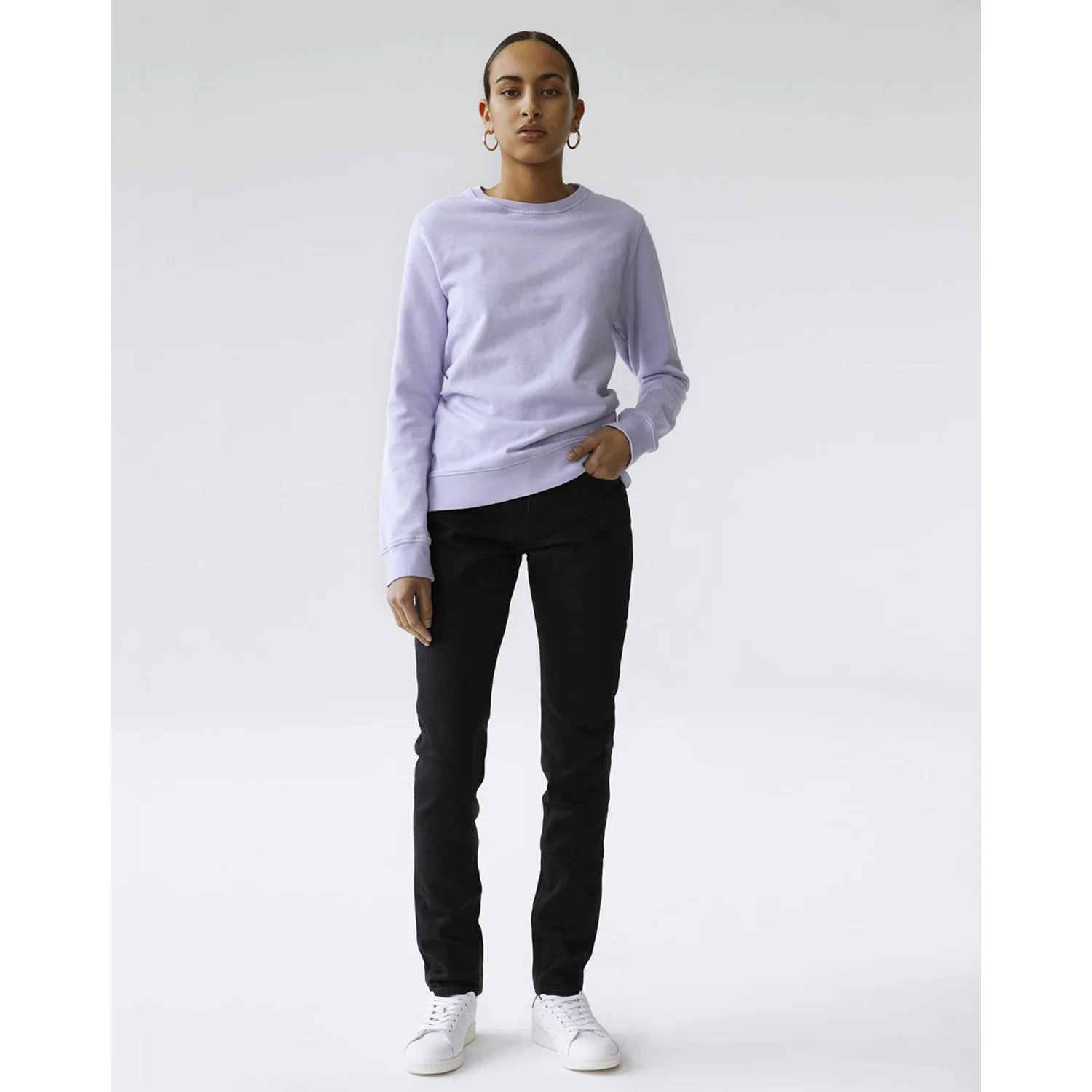 Classic Organic Crewneck Sweatshirt, Pastel - Image 3