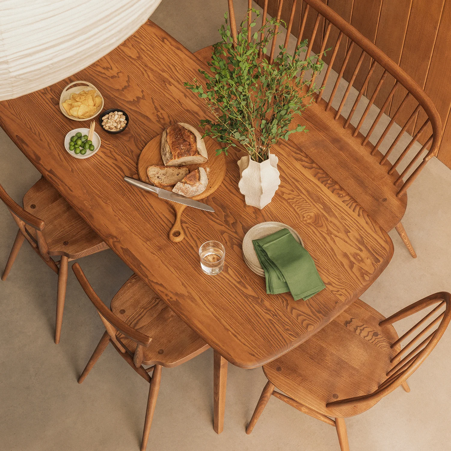 Plank Dining Table, Solid Ash - Image 3