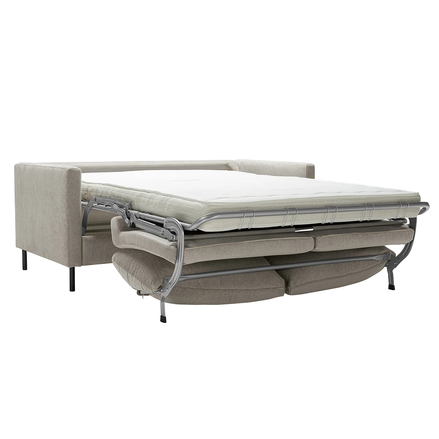 Felix Sofa Bed, Grey Chenille - Image 4