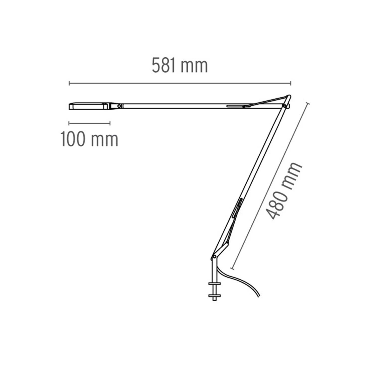 Kelvin Edge Base Lamp, White - Image 4
