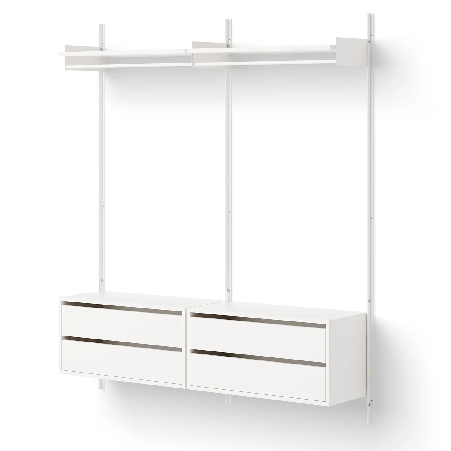 New Works Double Wardrobe & Drawer Unit - Image 5