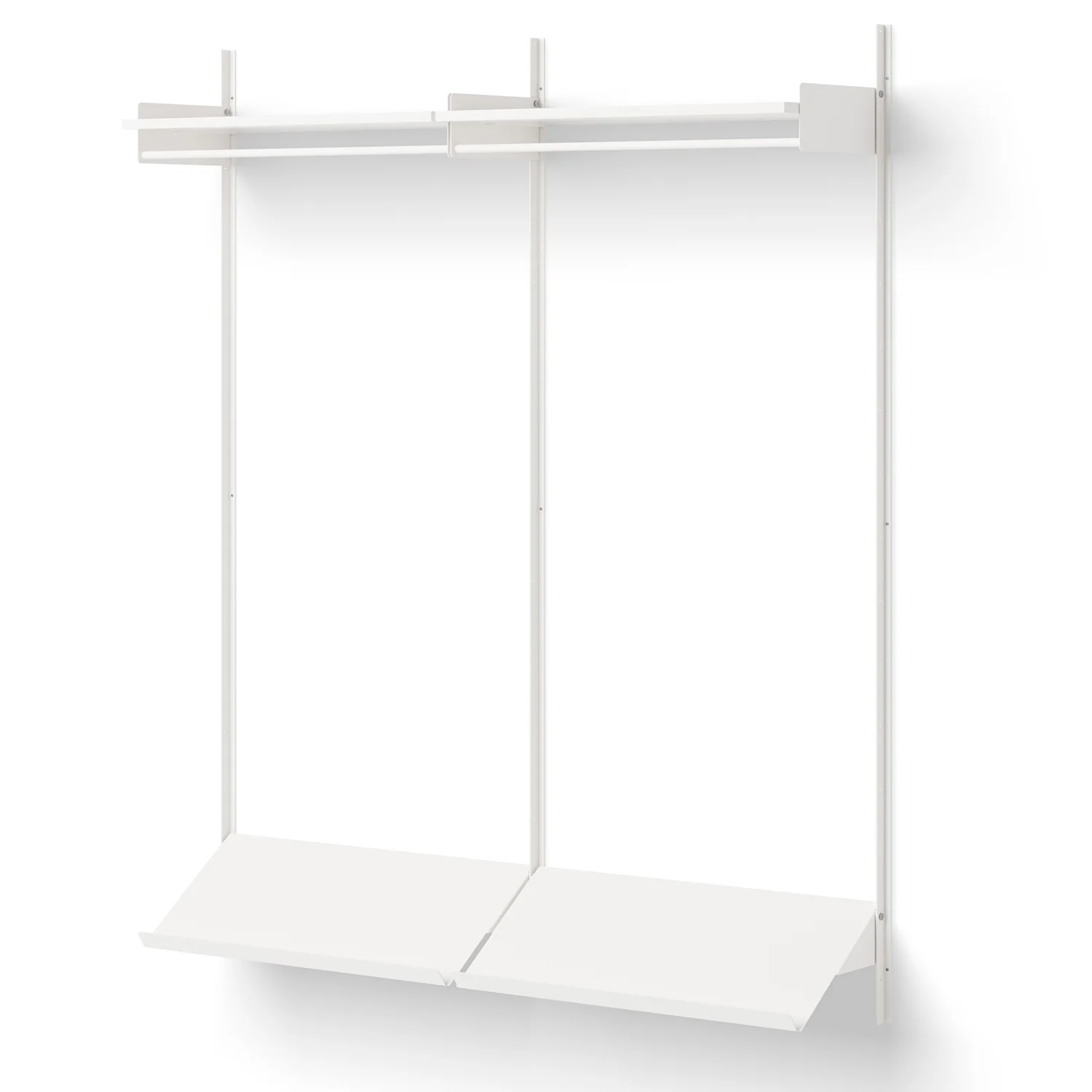 New Works Double Wardrobe & Shoe Storage - Image 4