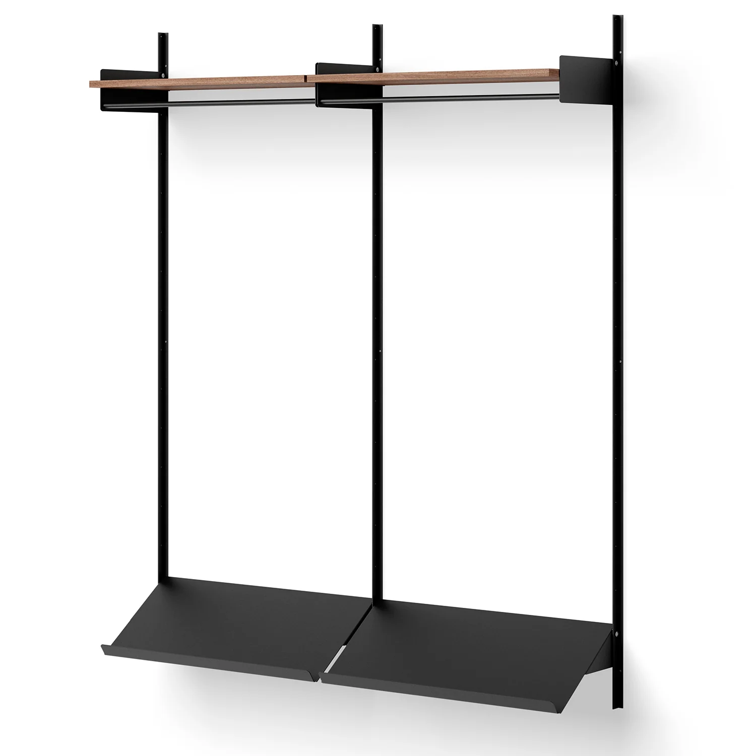 New Works Double Wardrobe & Shoe Storage - Image 6