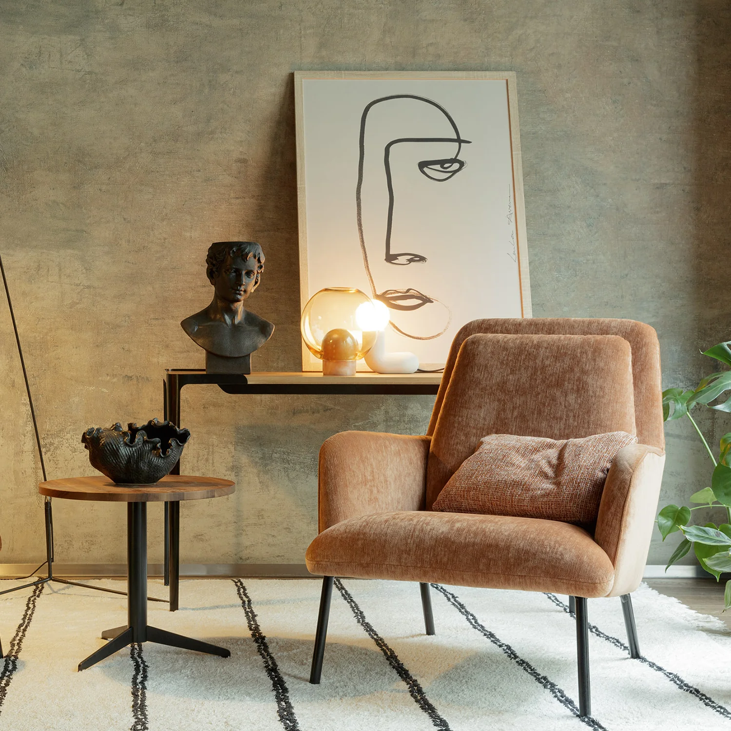 Oliver Armchair, Heather - Image 5