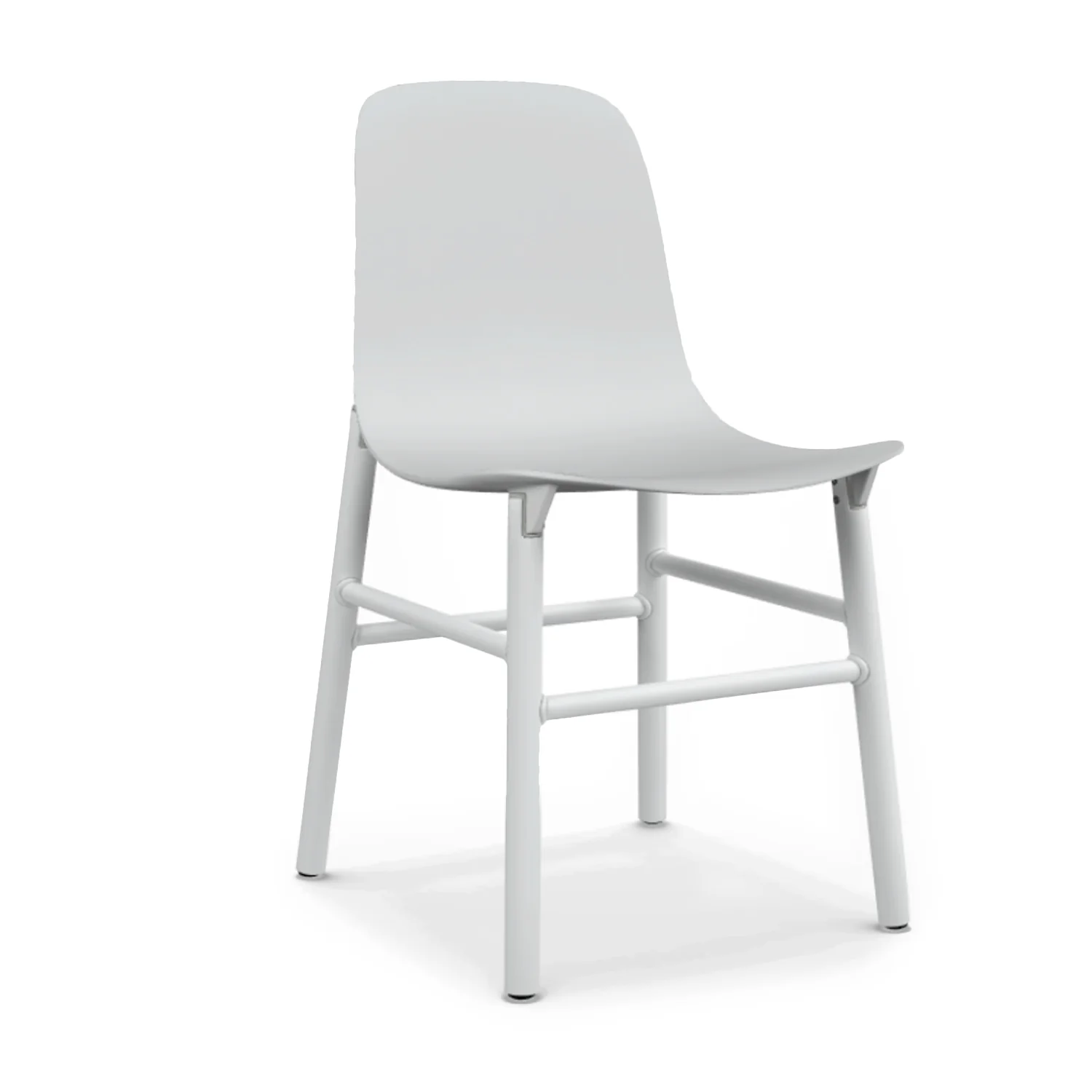 Sharky Chair, Aluminium Legs - Image 7
