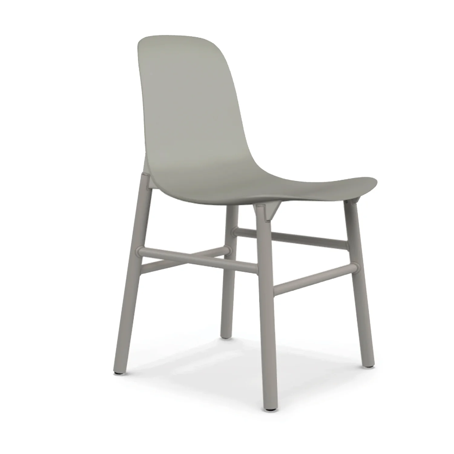 Sharky Chair, Aluminium Legs - Image 8