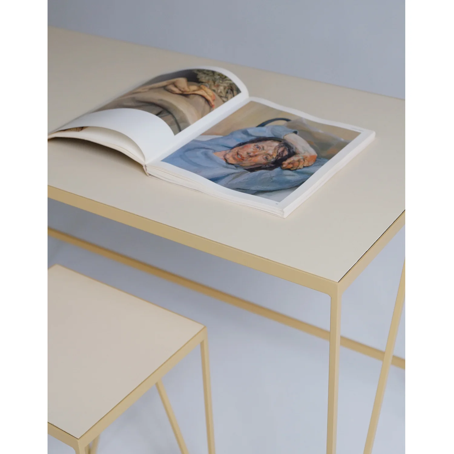 Study Desk, Buttermilk - Image 4