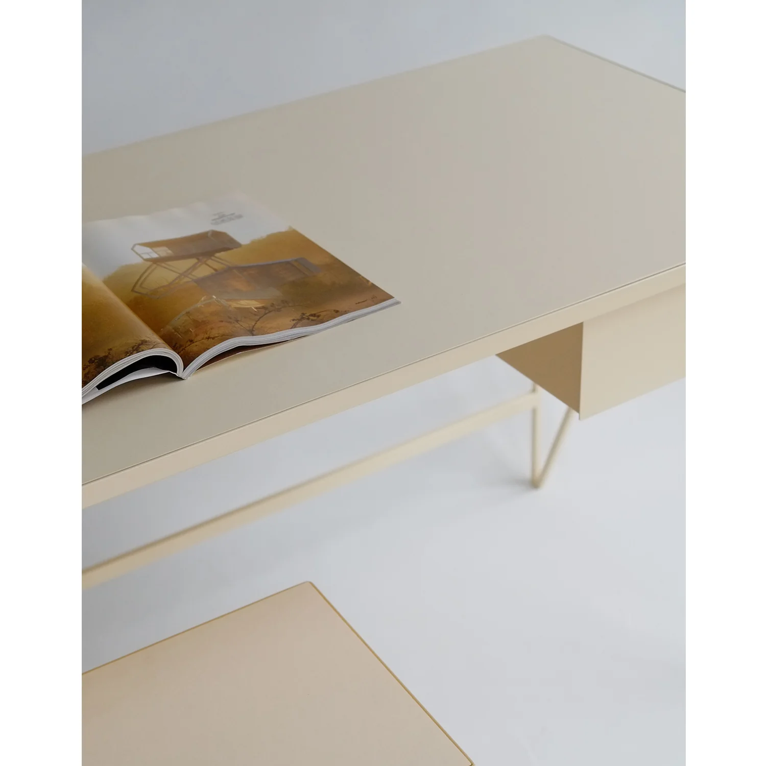 Study Desk, Pearl - Image 3