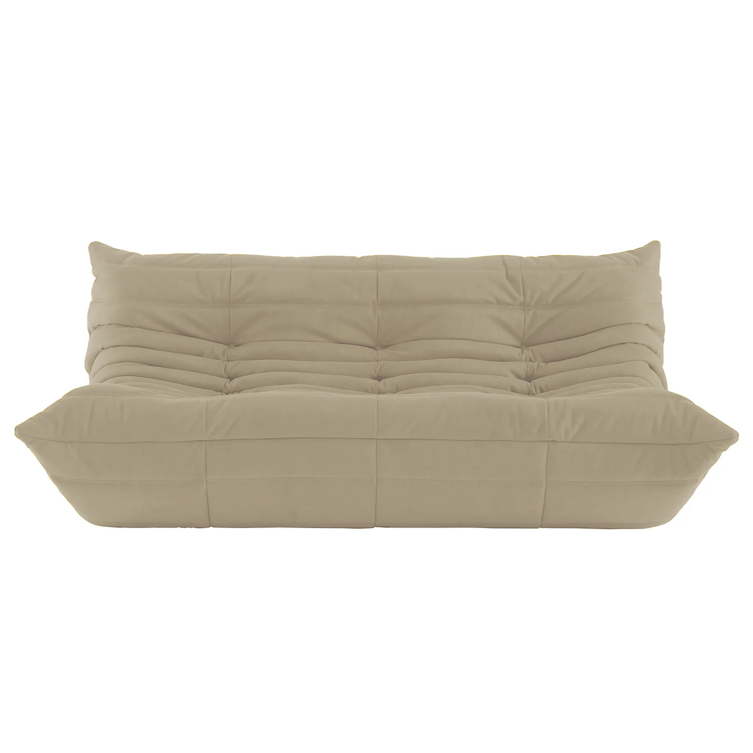 Togo Large Sofa, Alcantara Fabric - Image 10