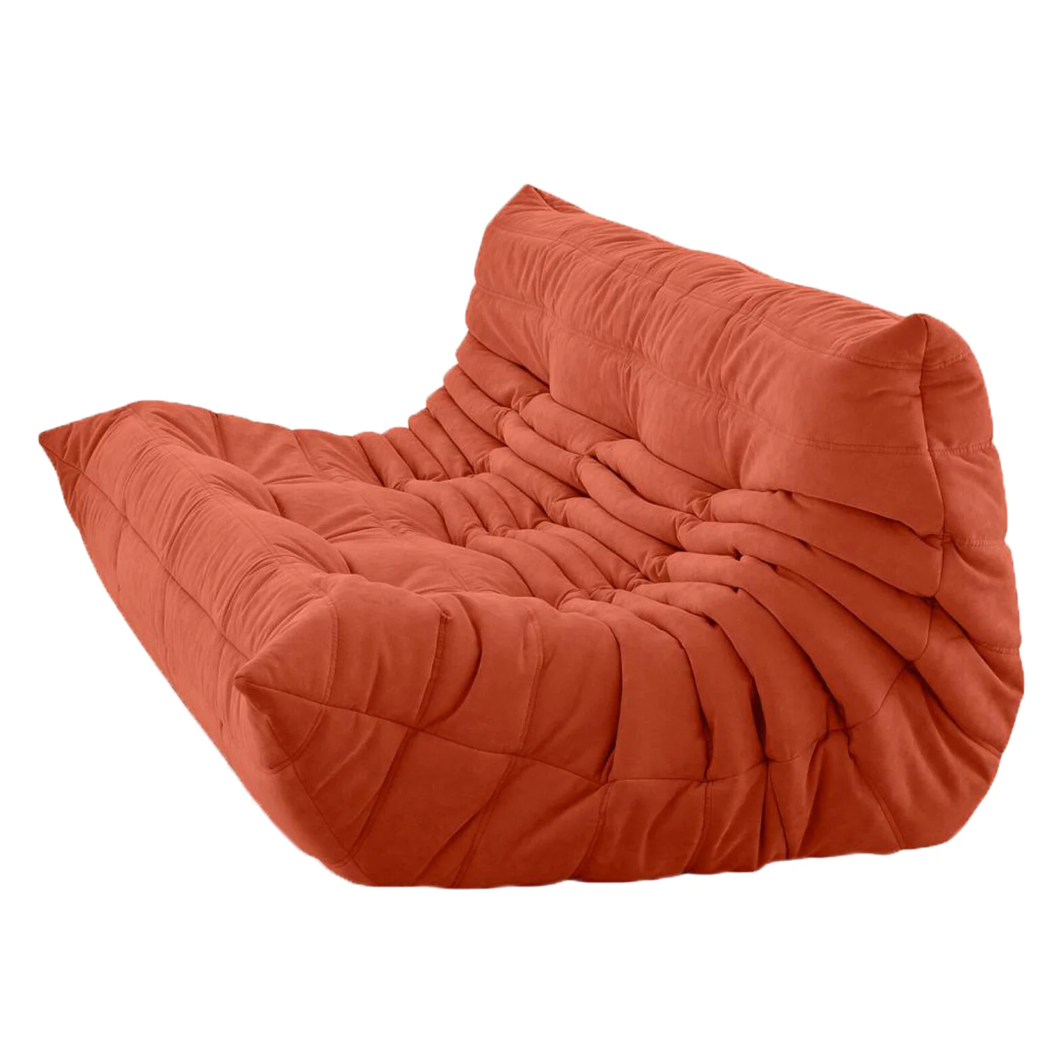 Togo Large Sofa, Alcantara Fabric - Image 8