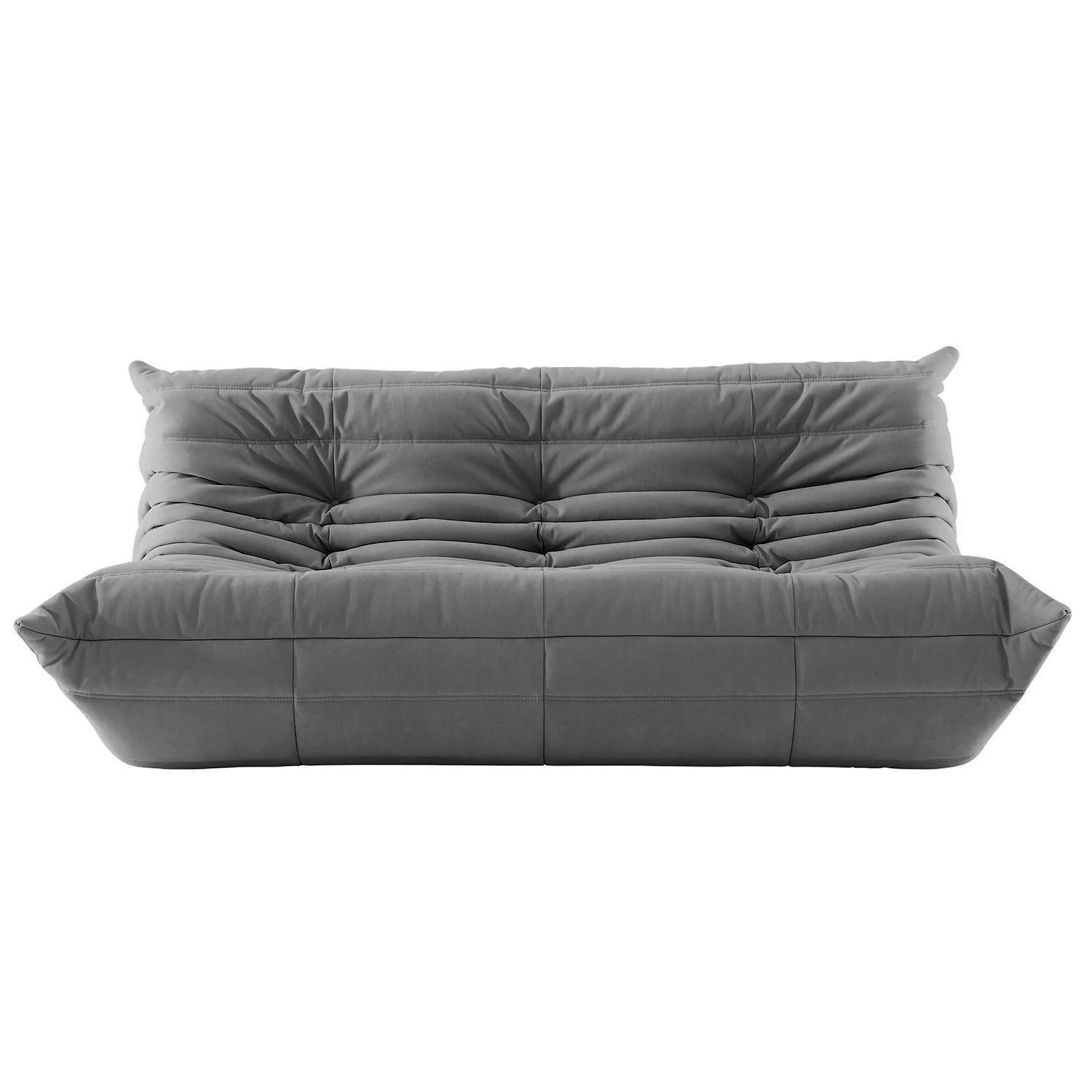 Togo Large Sofa, Alcantara Fabric - Image 9